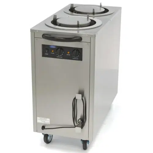 Maxima Gastro Plattenwärmer - 80 Teller - Bis zu Ø30 cm - auf Rädern - 09362005 - 09362005