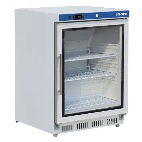 Saro Lagerkühlschrank Glastür - weiß - HK 200 GD V2 - 323-4030 - 323-4030