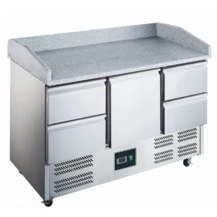 Saro Pizzatisch, Tür + 4 Schubladen | Modell 903 PZ 1/4 | 465-1080 - 465-1080