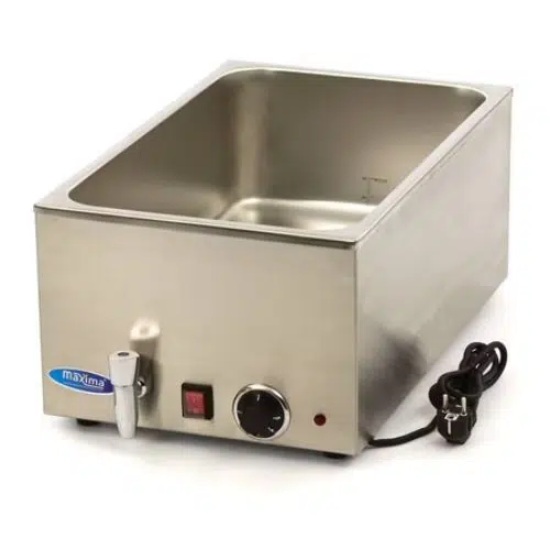 Gastro Bain Marie - mit Wasserhahn - exkl. 1/1 GN Set - Elektrisch - Maxima 09300004 - 09300004