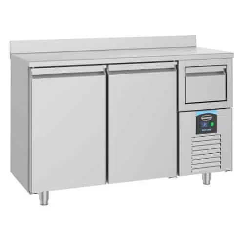 Combisteel Kühltisch 2 türen mit schublade für kaffee 1580x600mm - 7489.5260 - 7489.5260