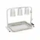 Gastro Wärmelampe - 3 Lampen - inkl. Lampen und 1 x 2/1 GN -Behälter - Maxima 09362042 - 09362042