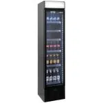 Saro Getränkekühlschrank 150 liter - Werbetaf - schmal - DK 134 PRO - 325-2250 - 325-2250