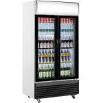 Saro Getränkekühlschrank 800 liter - 2 Türen - Werbetafel - GTK 800 - 437-1015 - 437-1015