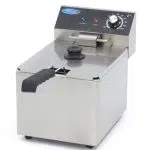 Maxima Gastro Fritteuse - 8 liter - 1 Korb - Bis zu 1.4 kg Pommes Frites - 09365215 - 09365215