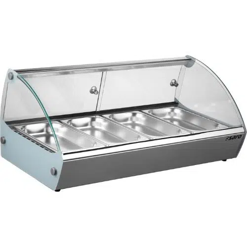 Saro Gastro Warmhaltevitrine 46 liter - 4 x 1/3 GN - Modell MARIE 4 - 330-1092 - 330-1092