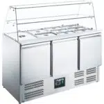 Saro Saladette 3 Türen, Glasaufsatz, Modell ES 903 G - 465-1090 - 465-1090