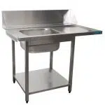 Zulauftisch für Spülmaschine links, 1200 mm | SARO 700-3000L - 700-3000L