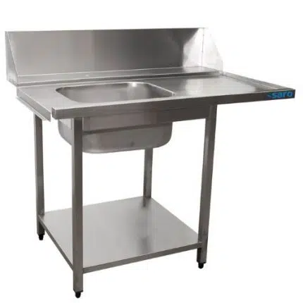 Zulauftisch für Spülmaschine links, 1200 mm | SARO 700-3000L - 700-3000L