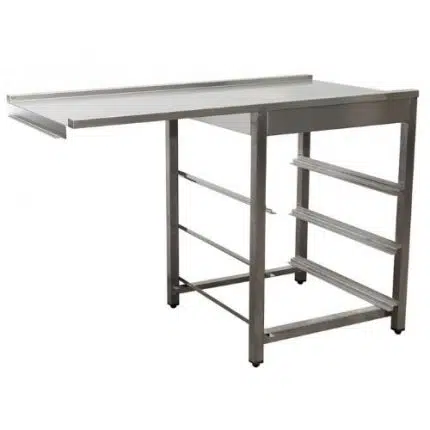 Ablauftisch für Spülmaschine links, 1200mm | SARO 700-3100L - 700-3100L