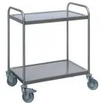 Servierwagen 120 kg | Regalabmessungen: 800 x 500 mm | SARO 487-2000 - 487-2000