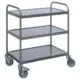 Saro Servierwagen 150 kg - Bordmaß: 800 x 500 mm - SW3 3 Borde - 487-2005 - 487-2005