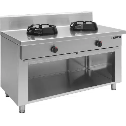 Chinaherd Wok-Gasherd - offener Unterbau - CC/02 - Saro 423-2045 - 423-2045