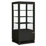 Saro Gastro Kühlvitrine 78 Liter - Schwarz - Modell SC 80 - 330-1009 - 330-1009