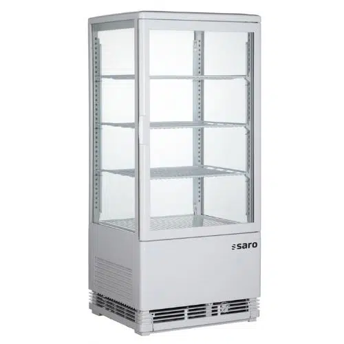 Saro Gastro Kühlvitrine 78 liter - Weiß - 330-1007 - 330-1007