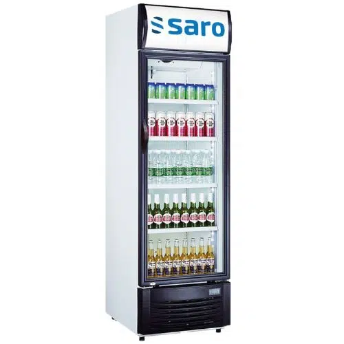 Saro Getränkekühlschrank mit Werbetafel 382 liter - Modell GTK 382 - 437-1013 - 437-1013