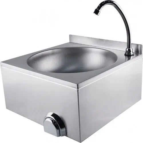 Handwaschbecken mit Kniebedienung Modell JUSTIN - SARO 353-1007 - 353-1007