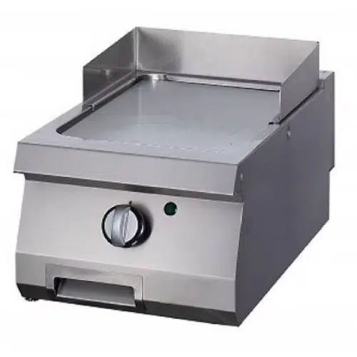 Gastro Gas Grillplatte - Glatte Chrom - Einzeleinheit - 90 cm Tief - Maxima 09398566 - 09398566