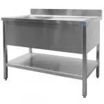 Spültisch 1 Becken, links - B 1200 x T 600 mm | SARO 600-2510L - 600-2510L