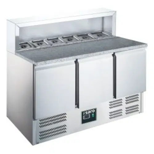 Saro Pizzatisch - 3 Türen mit Aufsatz - Modell EPS 903 - 465-1050 - 465-1050