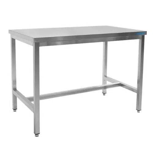 Edelstahltisch ohne Bodenplatte – B 1200 x T 600 mm | SARO 600-1020 - 600-1020
