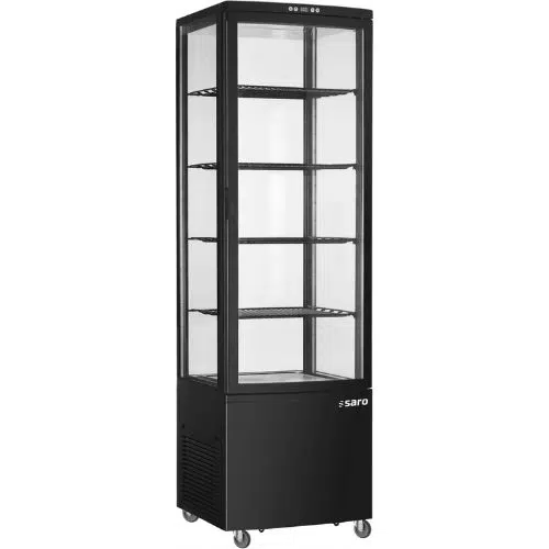 Saro Gastro Kühlvitrine 235 Liter - Schwarz - Modell SVEN - 330-1036 - 330-1036