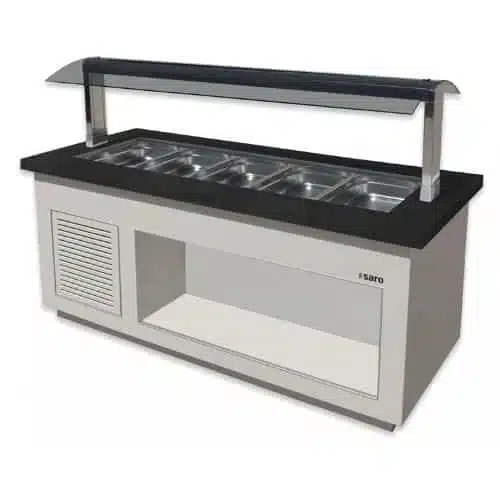 Salatbar für 5x 1/1 GN, PREMIUM LINE SB-K200 weiß | SARO 366-2010 - 366-2010