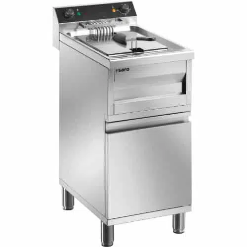 Fritteuse 12 liter | 400 V-9 kW | B400xT700xH950 mm | SARO 172-4050 - 172-4050