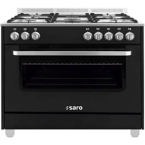Gastro Multifunktionsherd Gas/Elektr -TS95C61LNE SCHWARZ - Saro 331-1155 - 331-1155