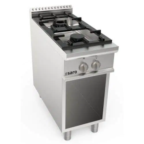 Gasherd, offener Unterbau, 2 Brenner, LQ/CUG2BA | SARO 423-8000 - 423-8000
