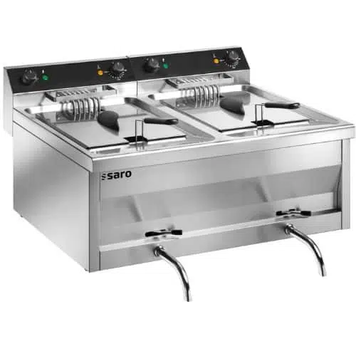 Saro Gastro Fritteuse Tischmodell GASTROLINE 9+9V - 172-4025 - 172-4025
