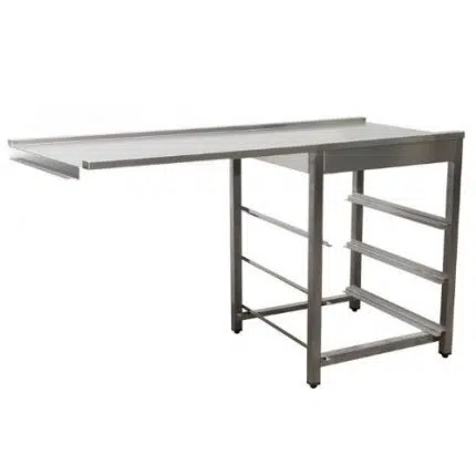 Ablauftisch für Spülmaschine links, 1600mm | SARO 700-3105L - 700-3105L