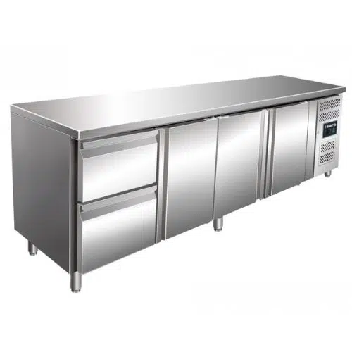 Saro Kühltisch, 3 Tür.+1x 2er Schubl.set, KYLJA 4110 TN - 323-10721 - 323-10721