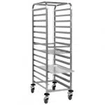 Regalwagen SVEISET | 14 Regalböden | 600 x 400 mm | B 440 x T 630 x H 1650 mm | SARO 452-1345 - 452-1345