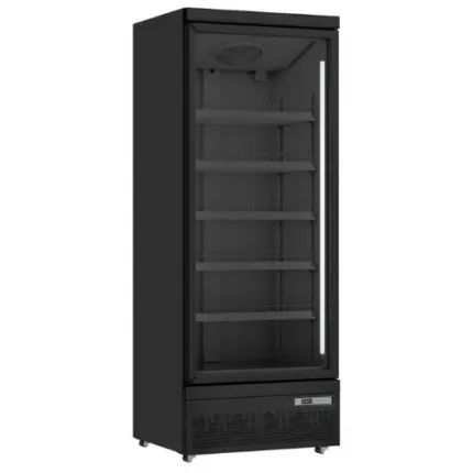 Saro Kühlschrank Glastür 610 liter - Modell GTK 600 PRO - Schwarz - 453-1115 - 453-1115