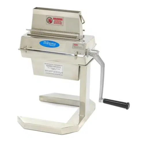 Maxima - Gastro Fleischklopfer - 2 Walzen - 37 Klingen - 17,5 x 2,5 cm Eingang - 09368105 - 09368105