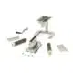 Maxima - Gastro Fleischklopfer - 2 Walzen - 37 Klingen - 17,5 x 2,5 cm Eingang - 09368105 - 09368105