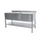 Spültisch 2 Becken links - B 1200 x T 700 mm - Saro 700-2535L - 700-2535L