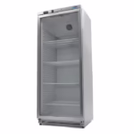 Maxima Gastro Kühlschrank 600 liter - Rostfreier Stahl - mit Glastür - 09405034 - 09405034