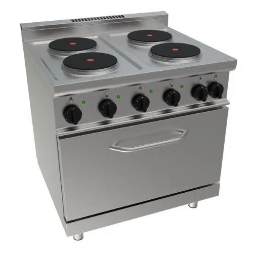 Elektroherd mit Elektrobackofen - 4 x 2.6 kW - E7/CUET4LE - Saro 423-1080 - 423-1080