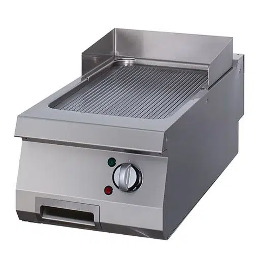 Profi Gas Grillplatte - Gerillt - Einzeleinheit - 70 cm Tief - Maxima 09395015 - 09395015