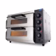 Maxima Gastro Pizzaofen - Passt 2 x Ø 40 cm Pizzas - Doppeldeck - 09362155 - 09362155