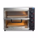 Maxima Gastro Pizzaofen - Passt 2 x Ø 40 cm Pizzas - Doppeldeck - 09362155 - 09362155