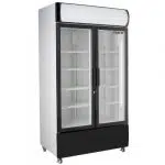 Saro Kühlschrank, 2 Glastüren, Werbetafel, GTK 580 - 453-1007 - 453-1007