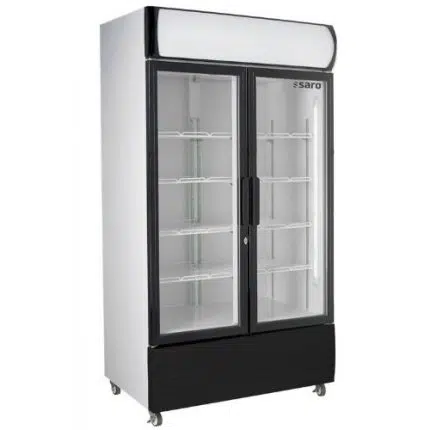 Saro Kühlschrank, 2 Glastüren, Werbetafel, GTK 580 - 453-1007 - 453-1007