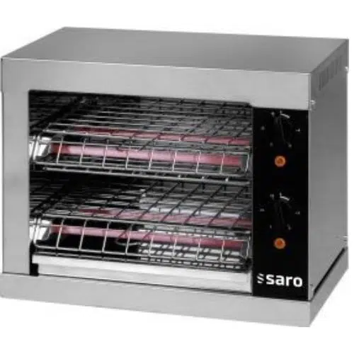 Saro Gastro Toaster - 3 kW - 230V - Modell BUSSO T2 - 172-1210 - 172-1210