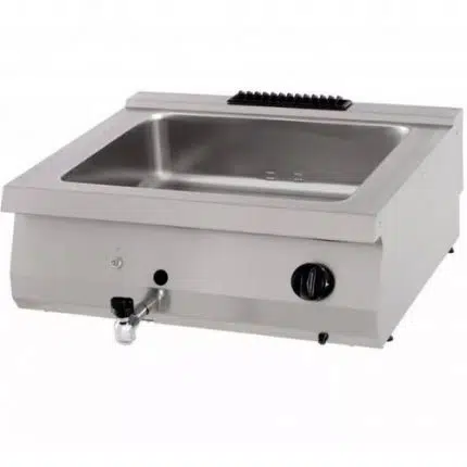 Gas Bain Marie Doppeleinheit - 70 cm Tief | Maxima 09395006 - 09395006