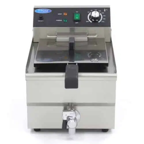 Maxima Gastro Fritteuse 13 liter - 3 kW - 1 Korb - mit Ablasshahn - 09365230 - 09365230