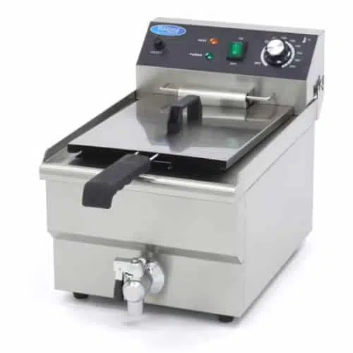 Maxima Gastro Fritteuse 13 liter - 3 kW - 1 Korb - mit Ablasshahn - 09365230 - 09365230