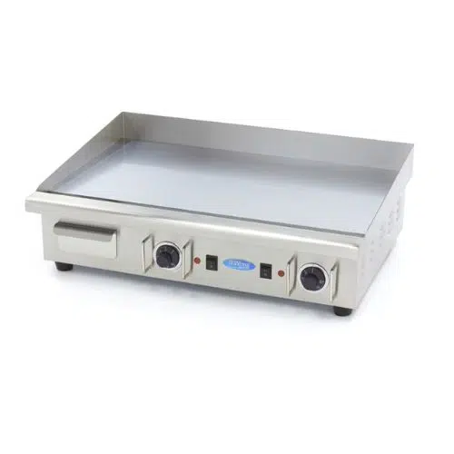 Gastro Grillplatte - Glatte Chrom - 73 cm - inkl. Tropfschale - 400 V - Maxima 09365164 - 09365164